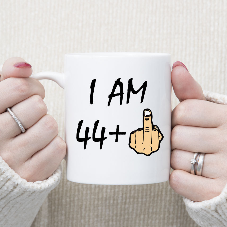 Middle Finger Mug, 40th Birthday Gifts For Men And Women, Funny Birthday  Present