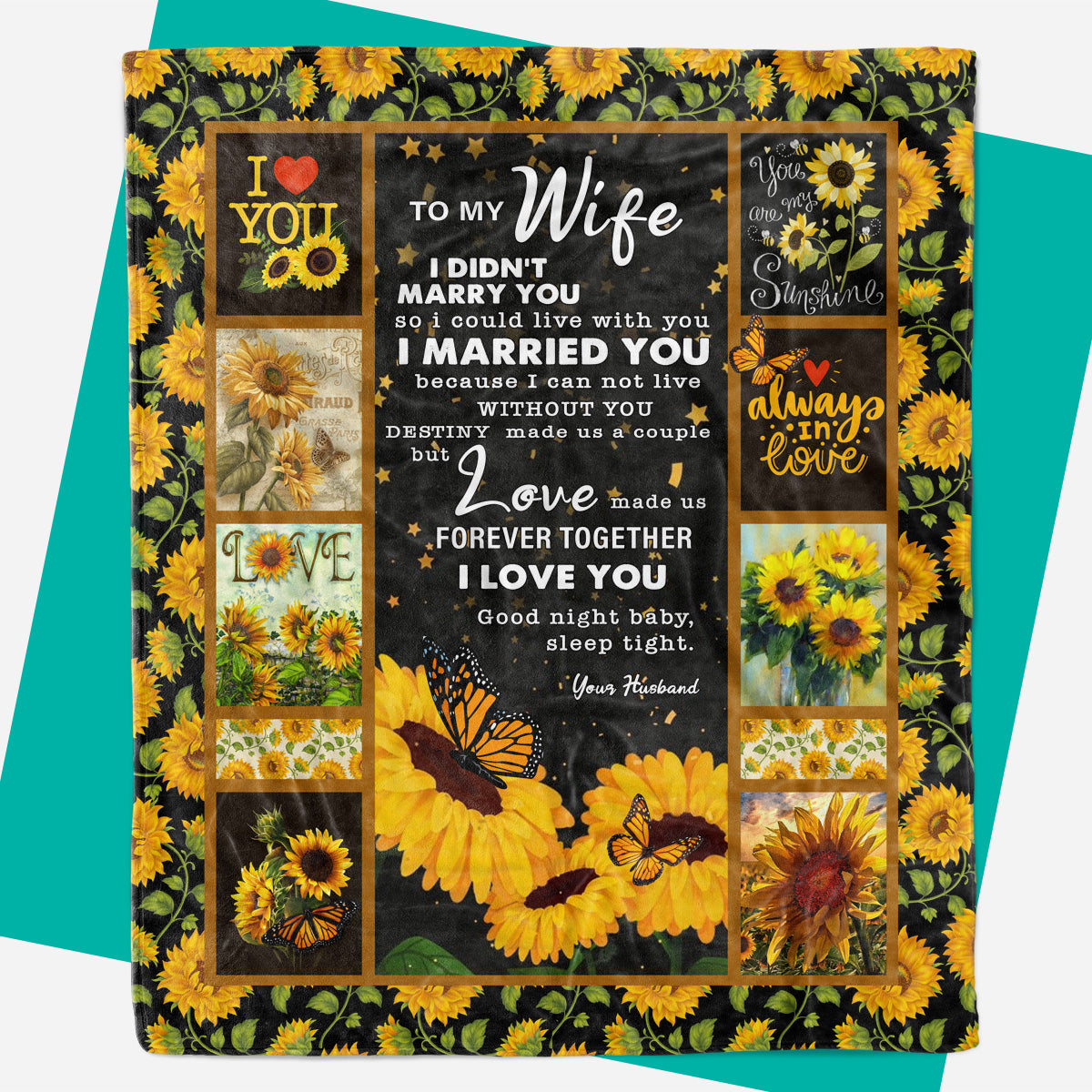 Gift for Wife from Husband, to My Wife Blanket, Birthday Gifts for Wife,  Anniversary Birthday Gifts for Wife, Wife Birthday Gift, Gift for Wife