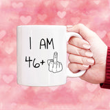47 years Old Birthday Mug, 47th Middle Finger Birthday Mug, 47th Birthday Gift