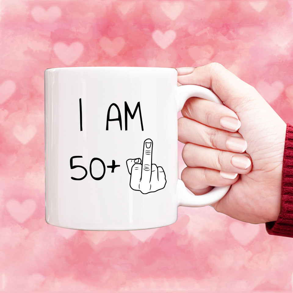 51 years Old Birthday Mug, 51st Middle Finger Birthday Mug, 51st Birthday Gift