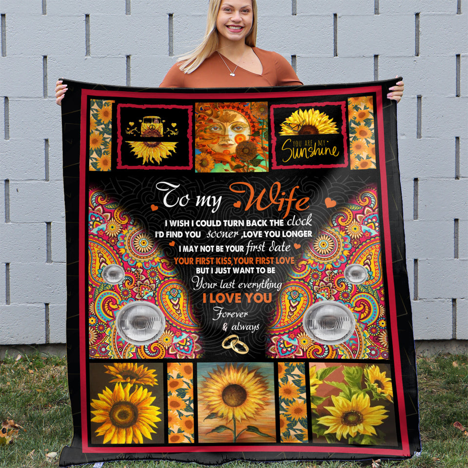 LOVINSUNSHINE Wife Gift from Husband to Wife Gift for Her Birthday Wife for  Her Romantic Unique Gifts for Wife Birthday Gift Blanket Wife Ideas