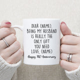 Dear husband mug, 31st anniversary gift, husband gifts, birthday gifts for husband