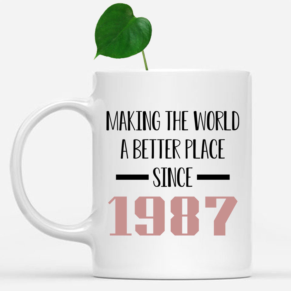 Funny 34th Birthday Mug, 34th Birthday Gift, 34 years Old Birthday Mug