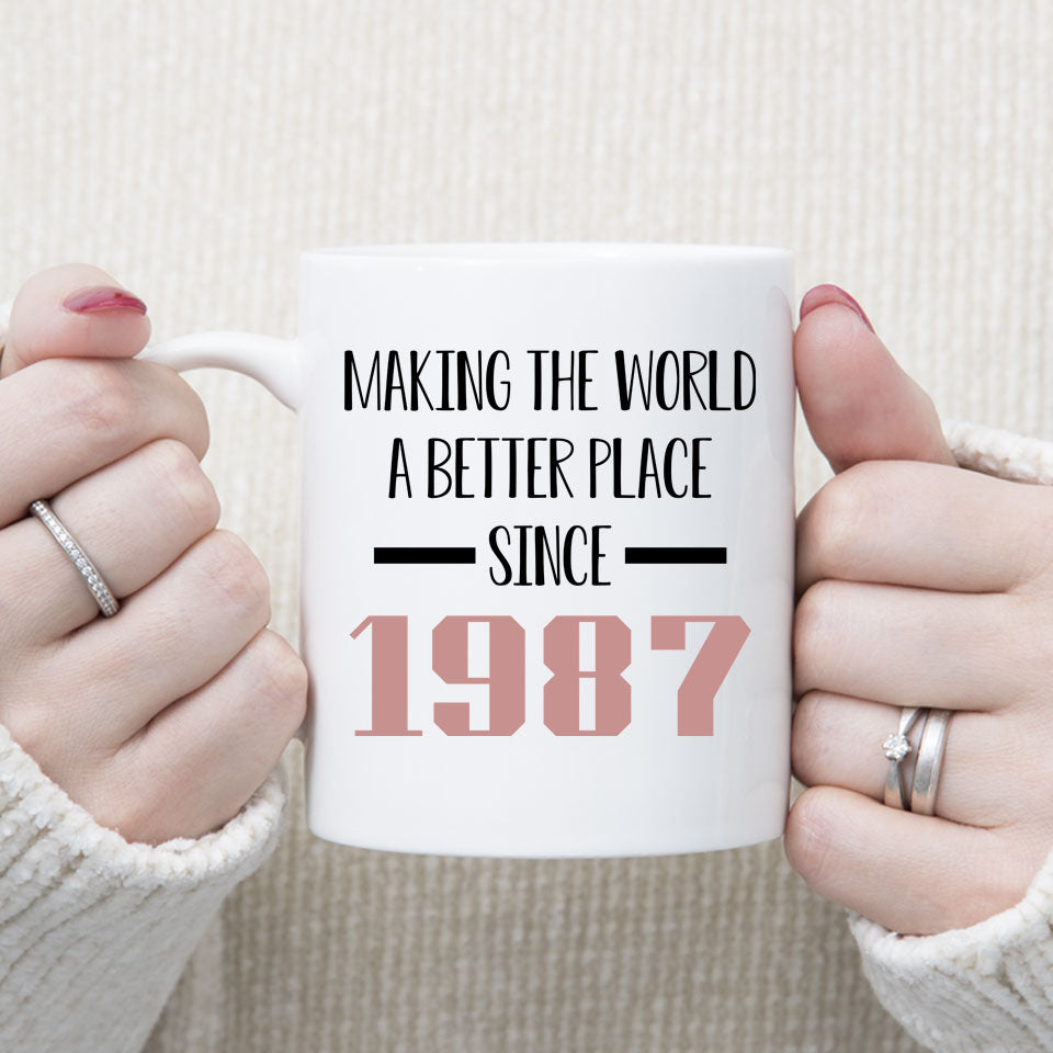 Funny 34th Birthday Mug, 34th Birthday Gift, 34 years Old Birthday Mug