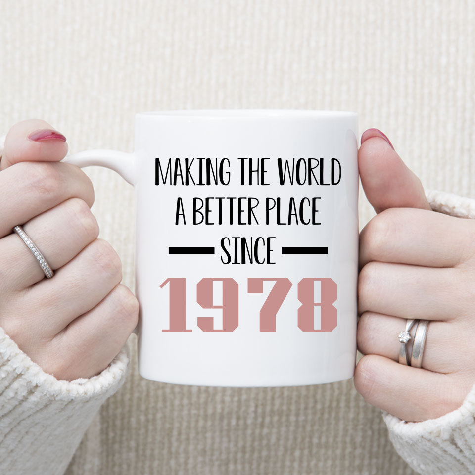 Funny 43rd Birthday Mug, 43rd Birthday Gift, 43 years Old Birthday Mug