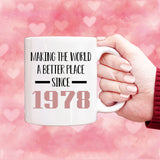 Funny 43rd Birthday Mug, 43rd Birthday Gift, 43 years Old Birthday Mug