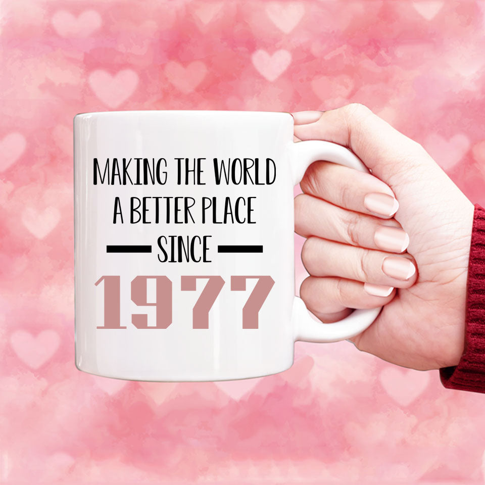Funny 44th Birthday Mug, 44th Birthday Gift, 44 years Old Birthday Mug