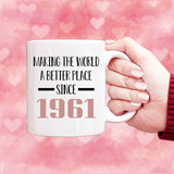 Funny 60th Birthday Mug, 60th Birthday Gift, 60 years Old Birthday Mug