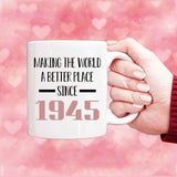 Funny 76th Birthday Mug, 76th Birthday Gift, 76 years Old Birthday Mug
