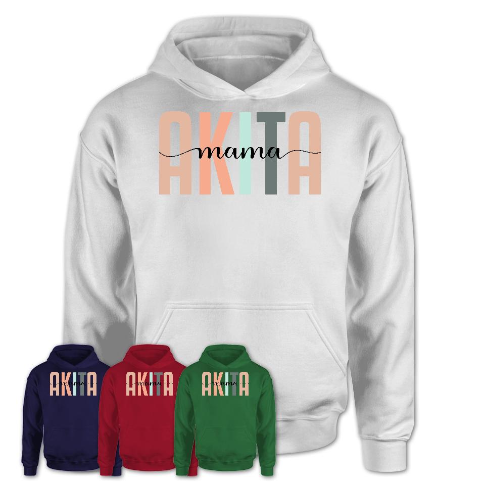 Akita Mama Shirt, Mom Of Akita Shirt, Dog Mom Gifts