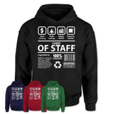 Funny Coworker Gift Idea Sarcasm Chief Of Staff Uniform TShirt, Profession Shirt, Office Gift