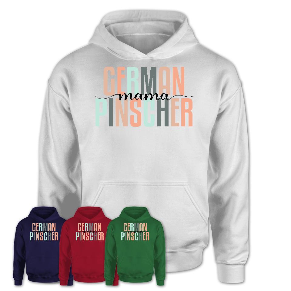 German Pinscher Mama Shirt, Mom Of German Pinscher Shirt, Dog Mom Gifts
