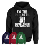 I'm The Psychotic Bi Developer Everyone Warned You About Funny Coworker Tshirt