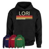 Lori Gift Custom Name Retro Vintage Birthday T-Shirt