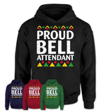 Proud Bell Attendant Africa Pride Black History Month T-Shirt