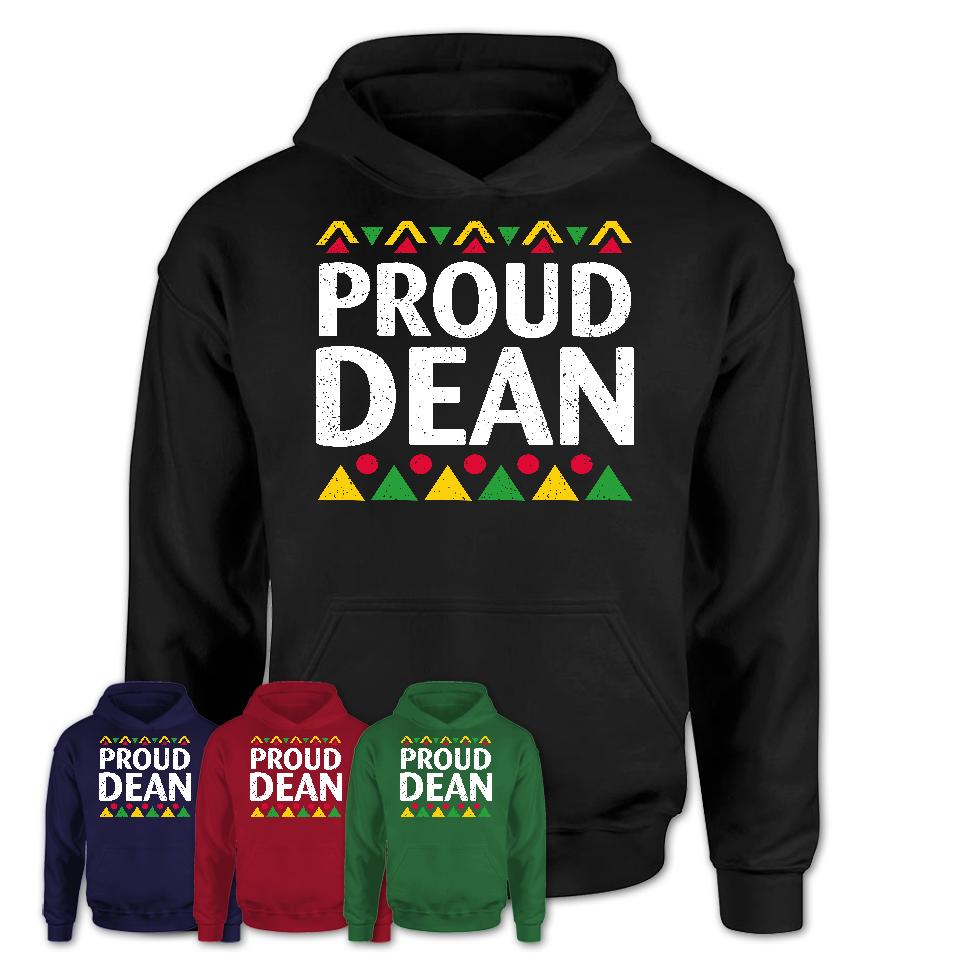 Proud Dean Africa Pride Black History Month T-Shirt