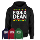 Proud Dean Africa Pride Black History Month T-Shirt