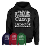 Proud Husband of A Freaking Awesome Camp Director Wife Shirt, Husband Valentine Gift, Anniversary Couple Shirt