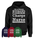 Proud Husband of A Freaking Awesome Charge Nurse Wife Shirt, Husband Valentine Gift, Anniversary Couple Shirt