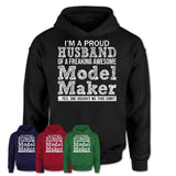 Proud Husband of A Freaking Awesome Model Maker Wife Shirt, Husband Valentine Gift, Anniversary Couple Shirt