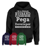 Proud Husband of A Freaking Awesome Pega Developer Wife Shirt, Husband Valentine Gift, Anniversary Couple Shirt