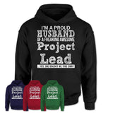 Proud Husband of A Freaking Awesome Project Lead Wife Shirt, Husband Valentine Gift, Anniversary Couple Shirt