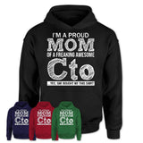 Proud Mom of A Freaking Awesome Daughter Cto Shirt, Mother Day Gift from Daughter, Funny Shirt For Mom