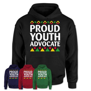 Proud Youth Advocate Africa Pride Black History Month T-Shirt