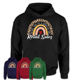 Retail Sales Because Your Life Worth My Time Rainbow T-Shirt
