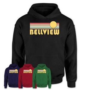Retro Bellview Florida Sunset Shirt Vintage Colors