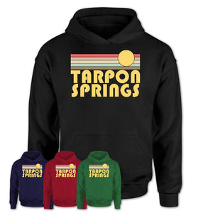 Retro Tarpon Springs Florida Sunset Shirt Vintage Colors