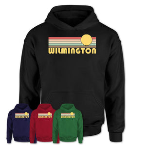 Retro Wilmington North Carolina Sunset Shirt Vintage Colors