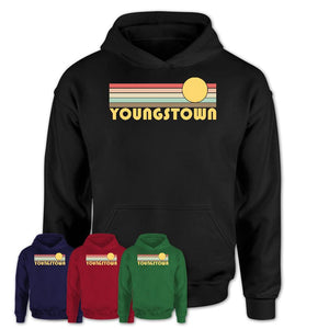 Retro Youngstown Ohio Sunset Shirt Vintage Colors