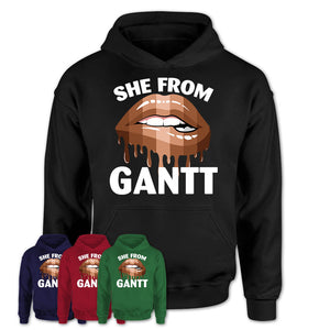 She From Gantt South Carolina T-Shirt Black Lives Matter Sexy Lips Girl Shirt