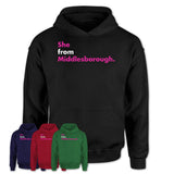 She From Middlesborough Shirt Kentucky State Birthday Gift For Her