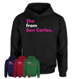 She From San Carlos Shirt California State Birthday Gift For Her
