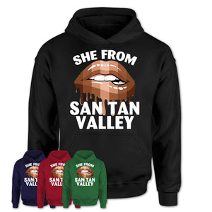 She From San Tan Valley Arizona T-Shirt Black Lives Matter Sexy Lips Girl Shirt