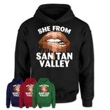 She From San Tan Valley Arizona T-Shirt Black Lives Matter Sexy Lips Girl Shirt