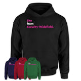 She From Security-Widefield Shirt Colorado State Birthday Gift For Her