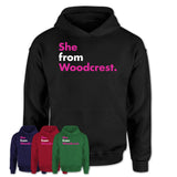 She From Woodcrest Shirt California State Birthday Gift For Her