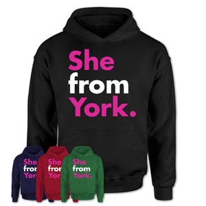 She From York Shirt Pennsylvania State Birthday Gift For Her