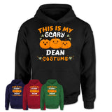 This Is My Scary Dean Costume, Halloween Pumpkin Shirt, Funny Coworker Gift