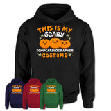This Is My Scary Echocardiographer Costume, Halloween Pumpkin Shirt, Funny Coworker Gift