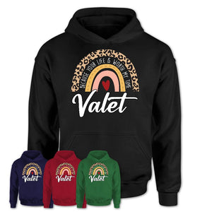Valet Because Your Life Worth My Time Rainbow T-Shirt