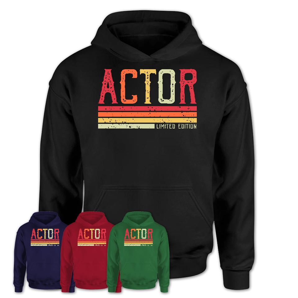Vintage Actor Limited Edition Job Shirt, Coworker Birthday Gift Idea