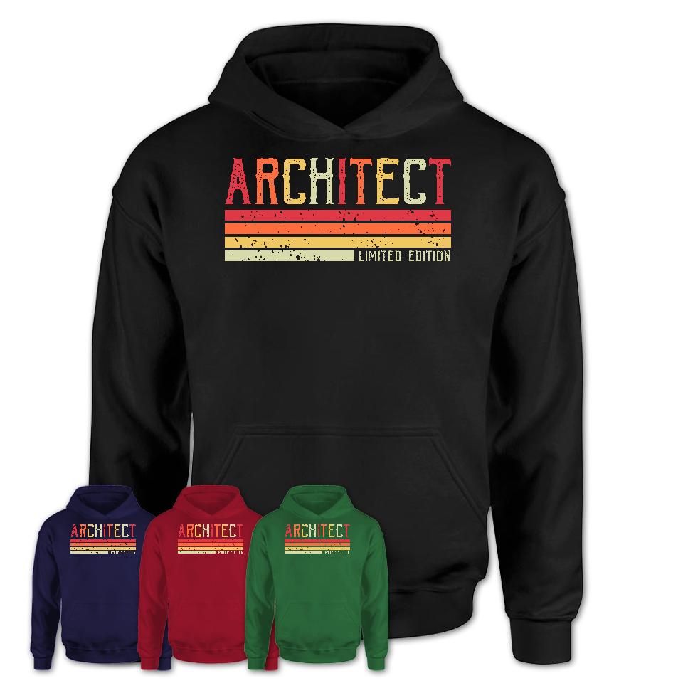 Vintage Architect Limited Edition Job Shirt, Coworker Birthday Gift Idea