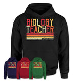 Vintage Biology Teacher Limited Edition Job Shirt, Coworker Birthday Gift Idea