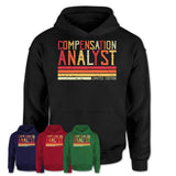 Vintage Compensation Analyst Limited Edition Job Shirt, Coworker Birthday Gift Idea