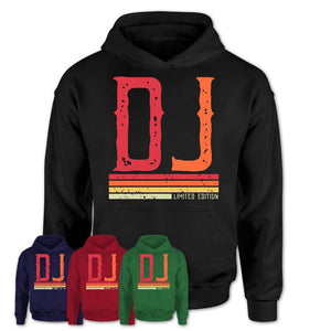 Vintage DJ Limited Edition Job Shirt, Coworker Birthday Gift Idea