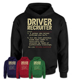 Vintage Driver Recruiter Definition Shirt, Funny Coworker Gift Idea for Driver Recruiter, New Job Gift